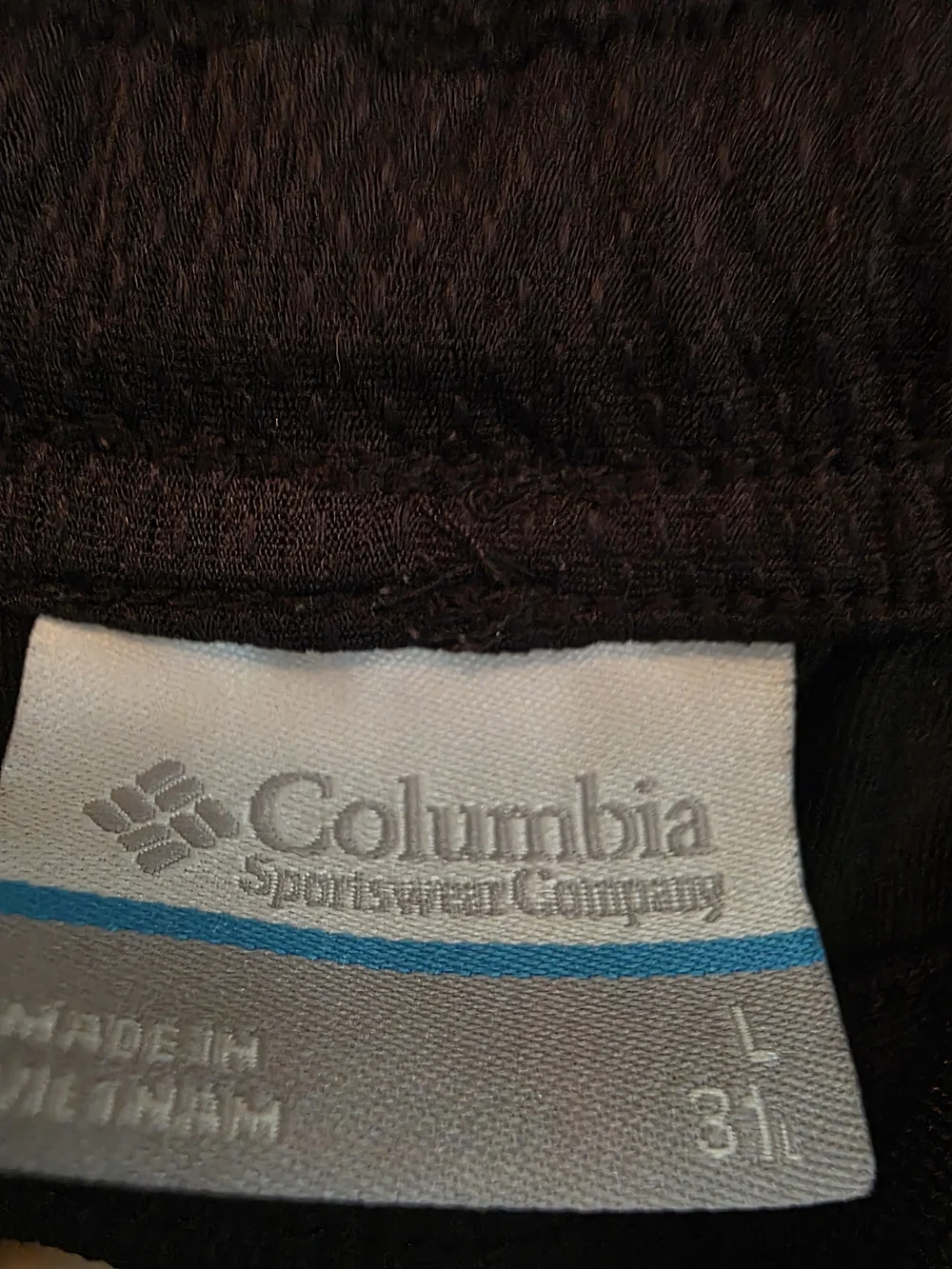 Columbia Black Men's Jogger Pants with Zip Pockets